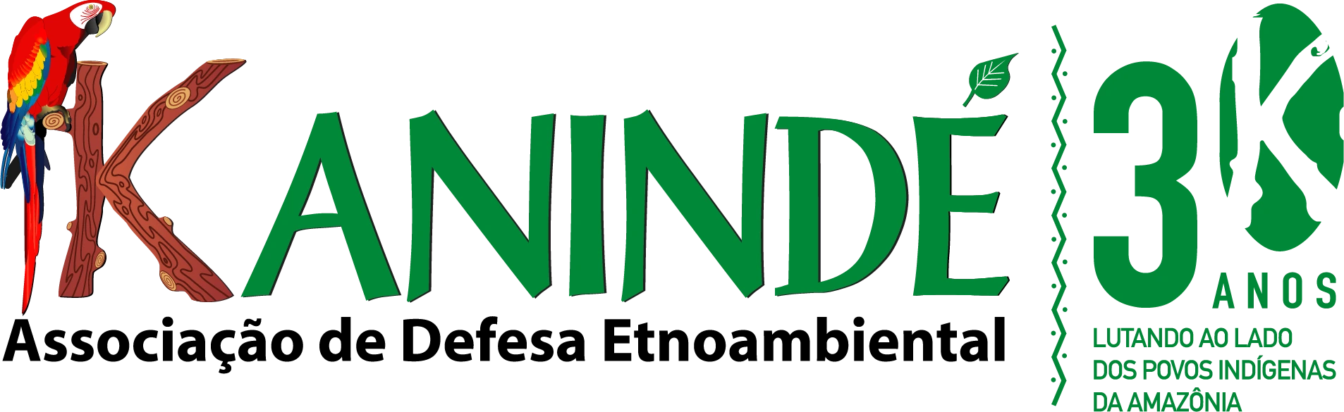 Logo da ONG Kanindé, Associação de defesa ambiental. Ao clicar nessa imagem você será redirecionado para página principal do site deles.