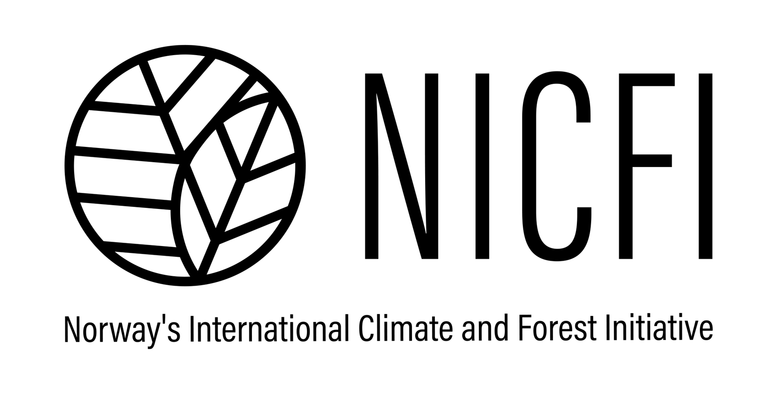 Logo da NICFI, A "Iniciativa Internacional do Clima e Florestas da Noruega", Ao clicar nessa imagem você será redirecionado para página principal do site deles.