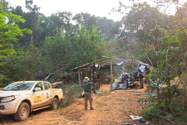 Operação Integração contra crimes ambientais em UCs e TI em RO e AM
